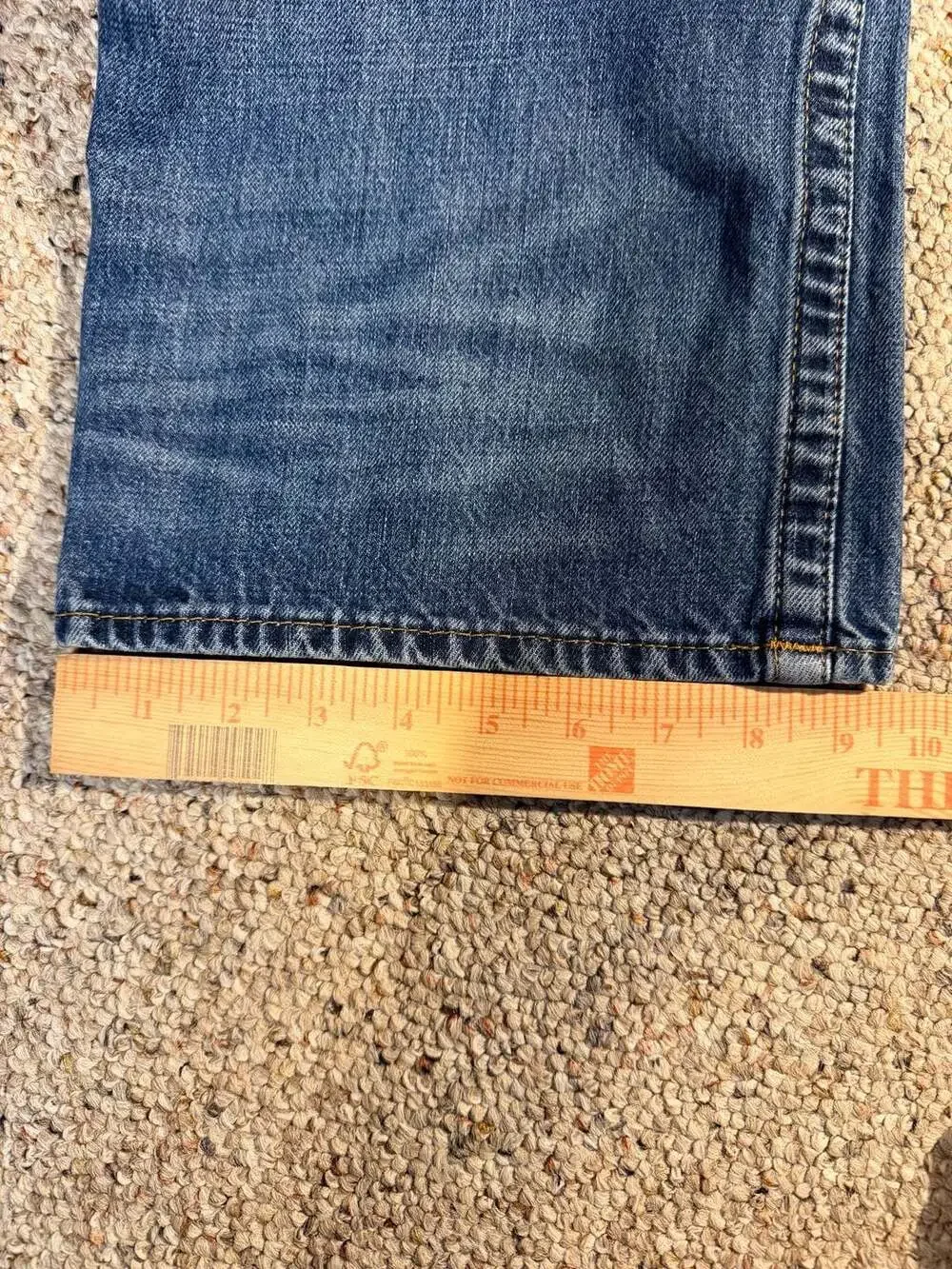True Religion World Tour Straight Leg Jeans Size 42